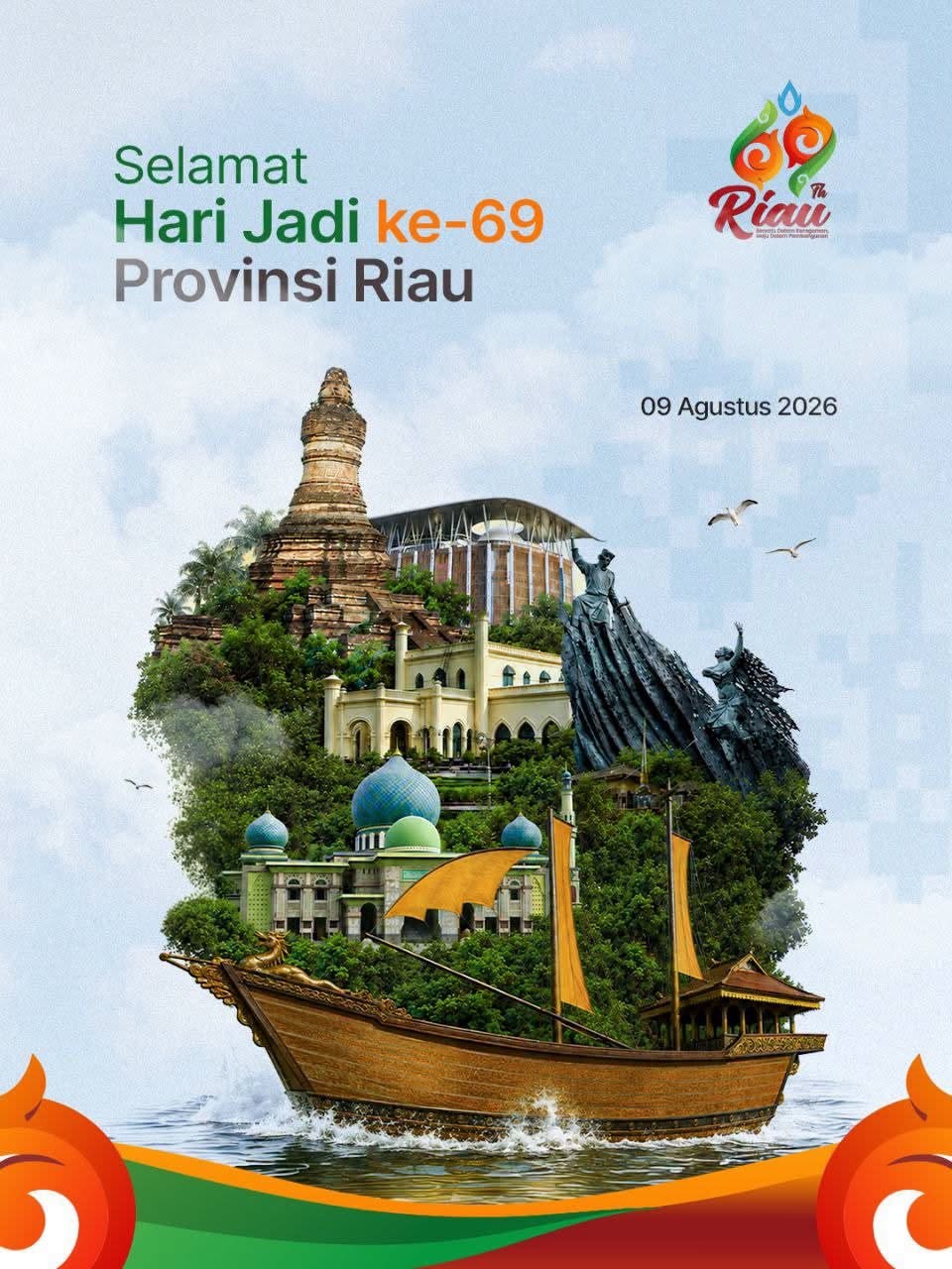Iklan HUT Riau 69 ALL 2026
